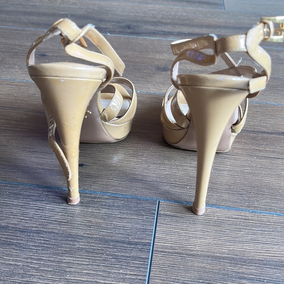 Prada Patent Leather platform Strappy Heels Sandals - Picture 5 of 9